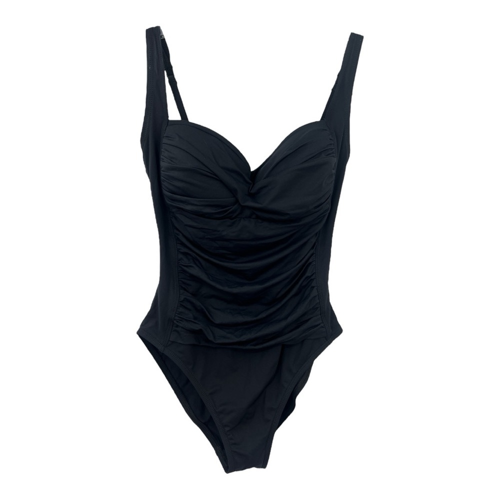 La Blanca Women's Black Swimsuit-one-piece SZ 10